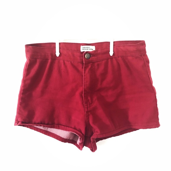 Cute Red Shorts from Forever 21 - Picture 6 of 6